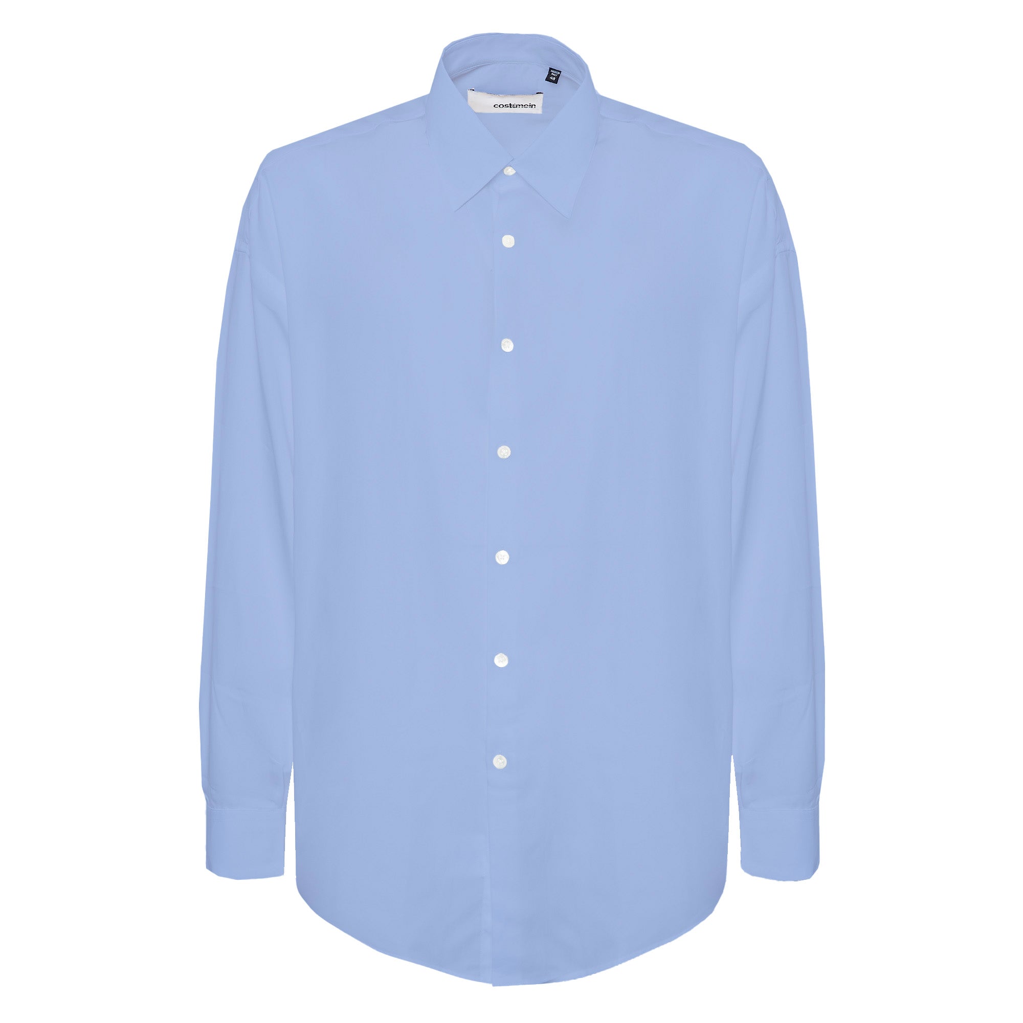 Tシャツ・カットソー PLAIN SS25 camicia con applicazioni (A312514007 BCOOTTICO) Camicie SS25 – costumein