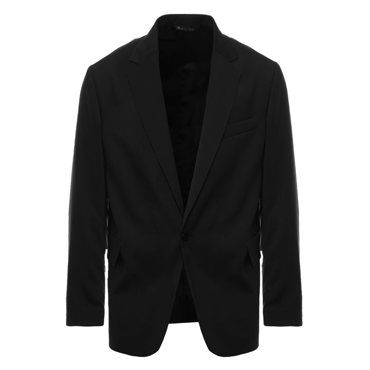 Blazer Joel nero in fresco di lana