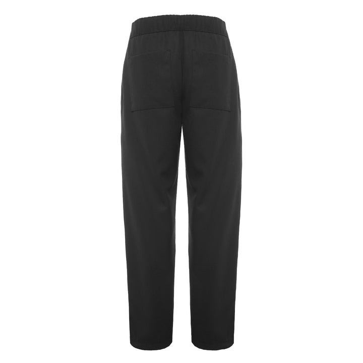 Pantalone John nero in lana tecnica