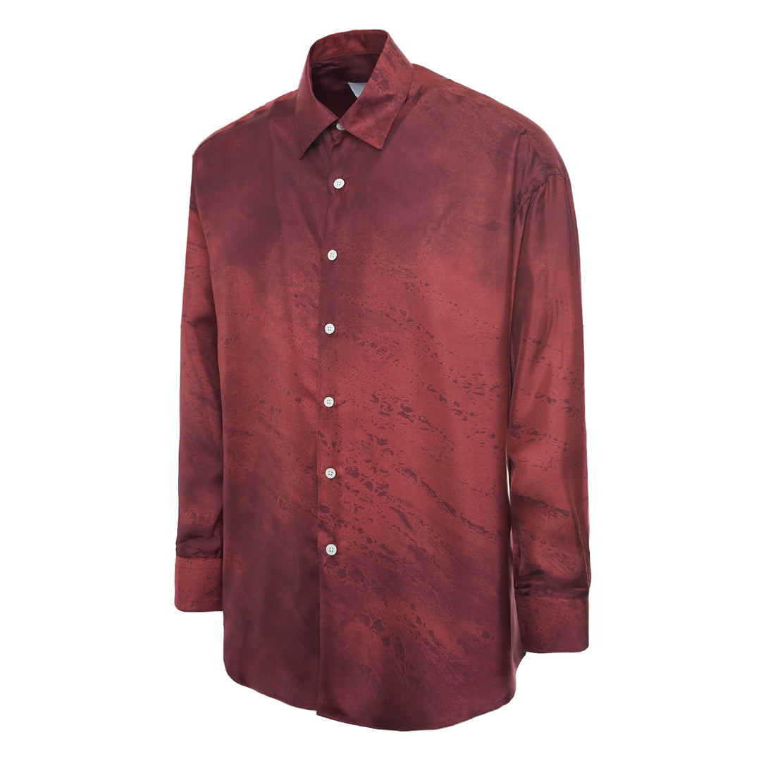 Valentino Printed Silk Over Shirt