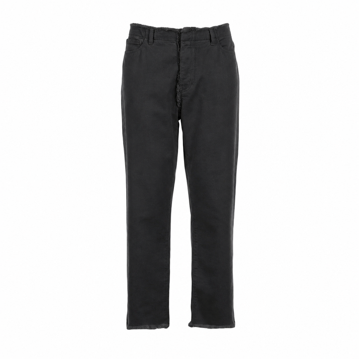 Jeans SFR carbone con raw cut