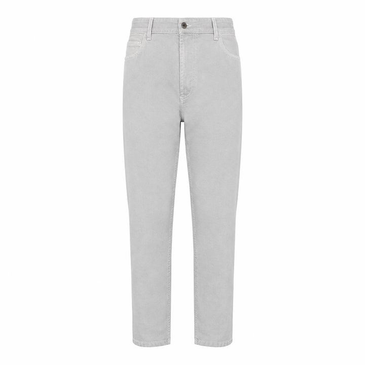 Jeans cenere in cotone