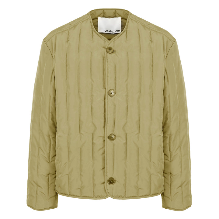 Puffer jacket Meier verde acido