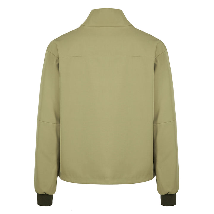 Giacca Bert verde in lana tecnica