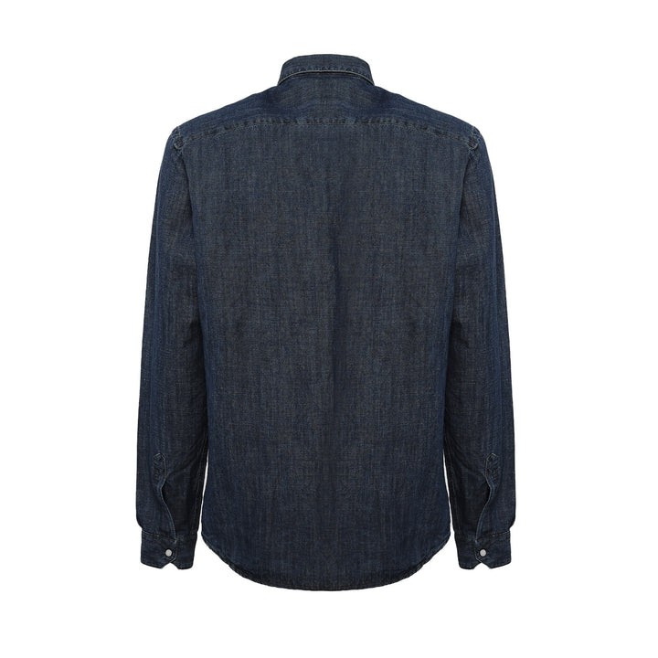 Camicia Mark blu scuro in denim