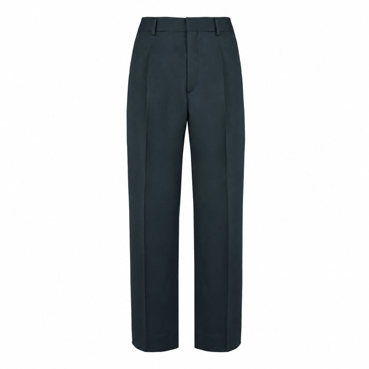 Pantalone Vincent blu in fresco di lana