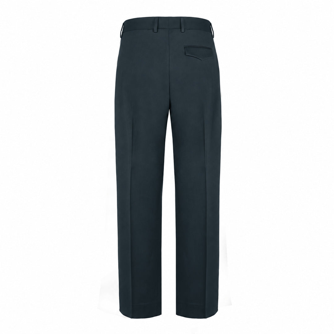 Pantalone Vincent blu in fresco di lana