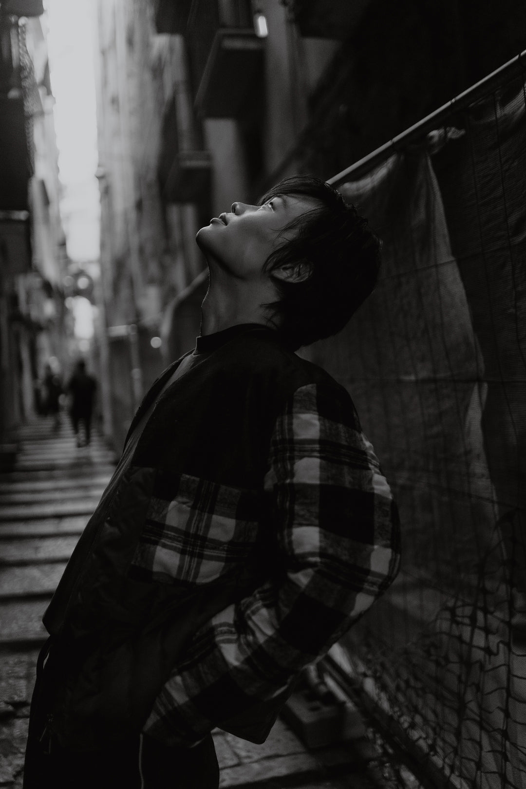 Puffer jacket Meier Patchwork multicolor red base